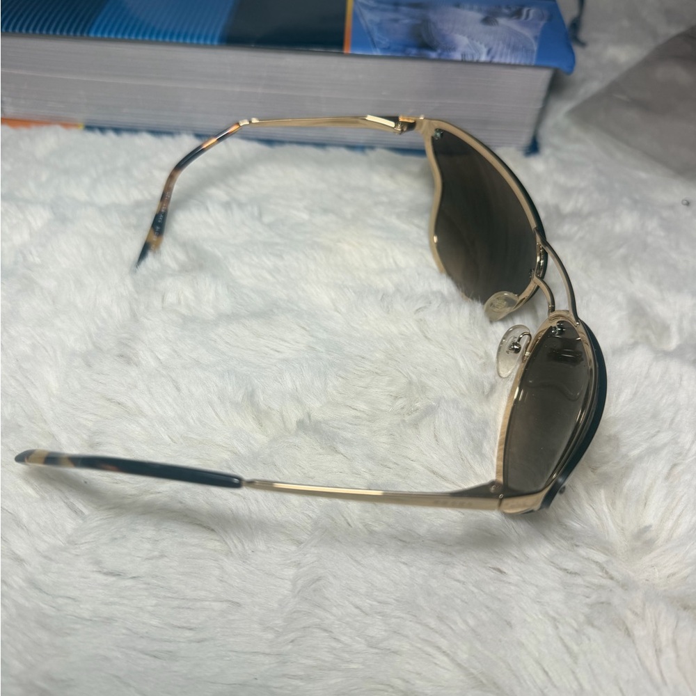 Prada Stylish Gold and Black Sunglasses - Picture 9 of 14